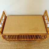 Rattan chest bench