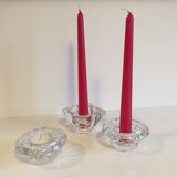 Set of 3 crystal photophores