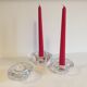 Set of 3 crystal photophores