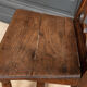 Pair of Lorraine chairs in oak late seventeenth early eighteenth