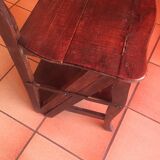 Chaise escabeau ancienne