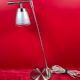Articulated lamp design brushed steel Aluminor, office, loft, garage, workshop