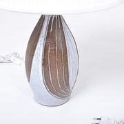 Paire de lampes de table en céramique danoises du milieu du siècle par Michael Andersen
