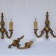 Set of 3 bronze gold appliques style Louis XVI end 19th