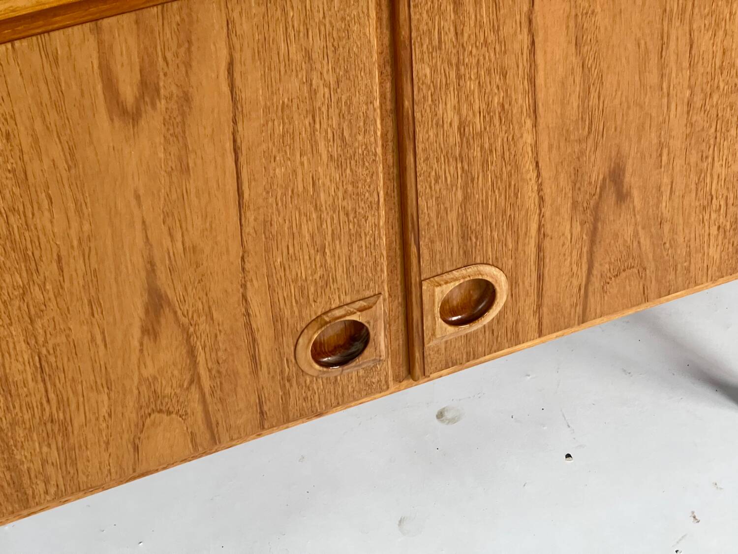 Danish teak sideboard shelf by Sven Ellekaer for E. Boisen 70s vintage