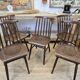 Chaises Fanett vintage