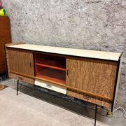 Vintage Formica sideboard from the 1960s/70s, Scandinavian Midcentury modern