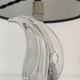 Bubbled glass lamp