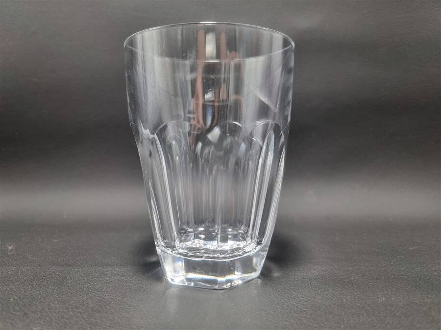 Set of 10 crystal glasses