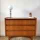 Commode coiffeuse scandinave en teck design danois années 60