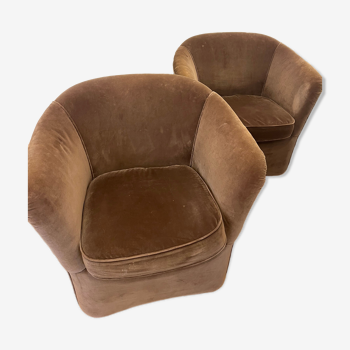 Pair of Swedish armchairs - Dux