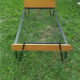Lit d'internat vintage 50