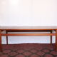 Scandinavian coffee table in teak and Briare enamels, vintage branded Bovirke