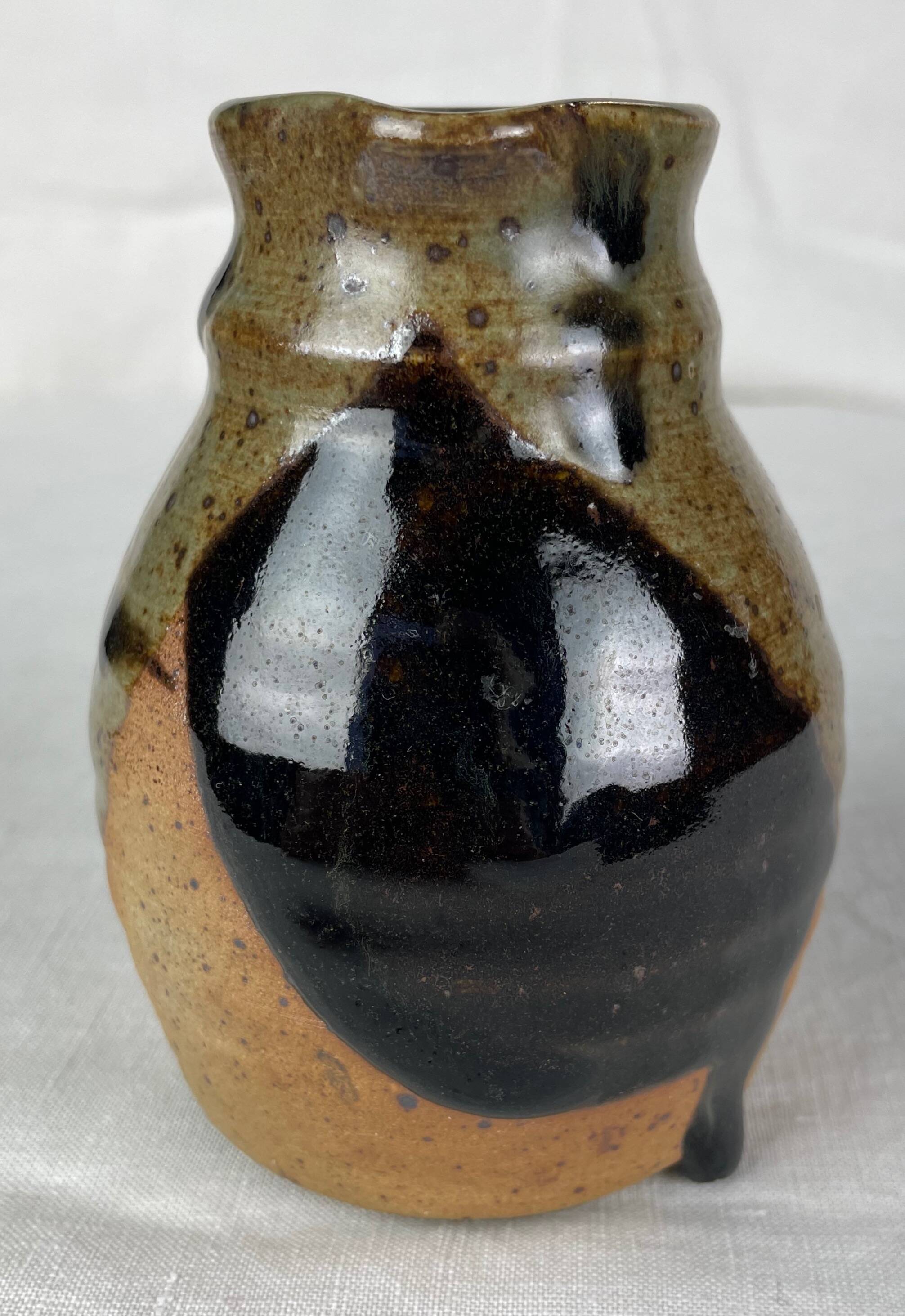 Milk jug in Matour pottery style