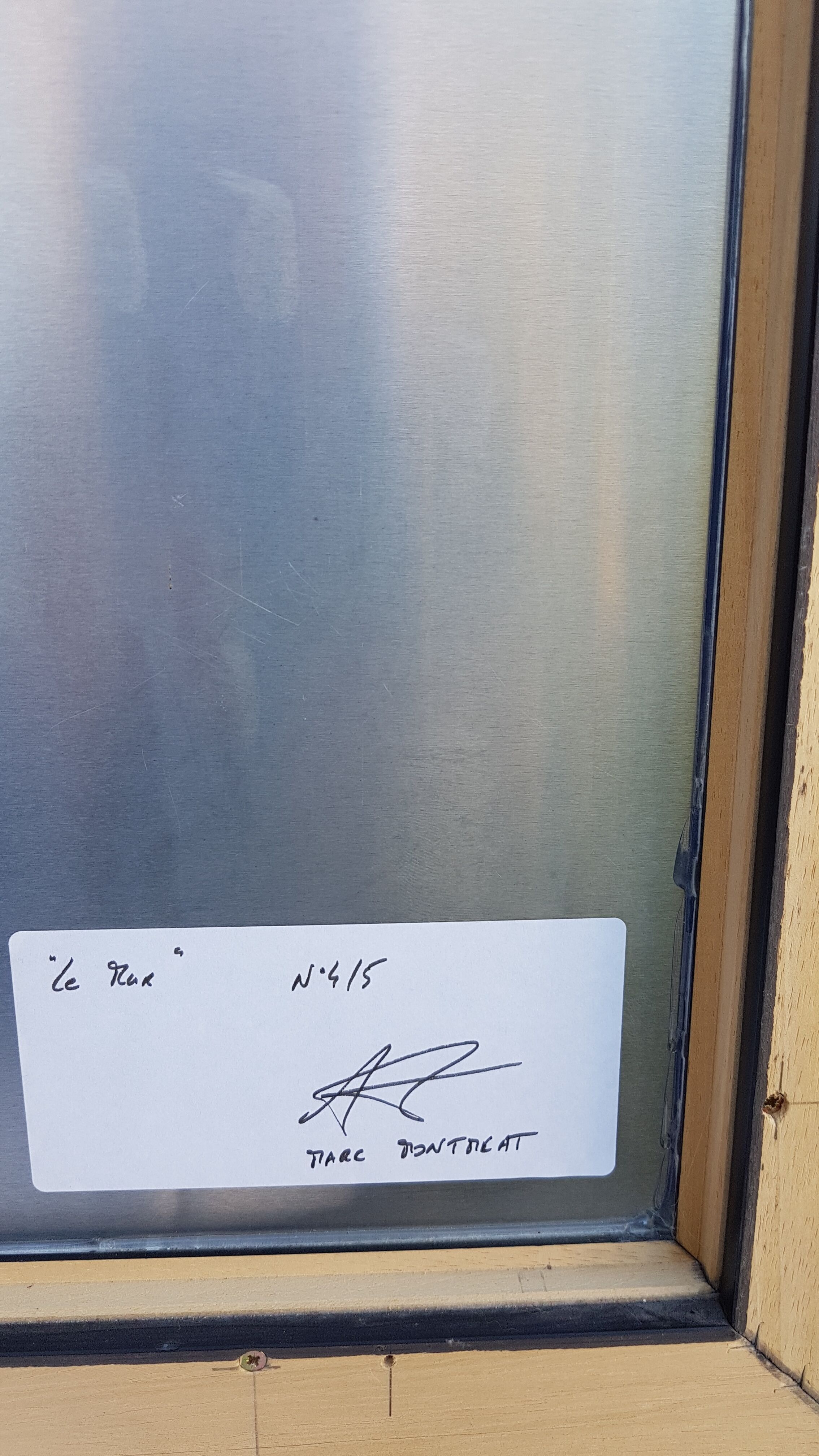 "The Wall" by the photographer Marc Montméat