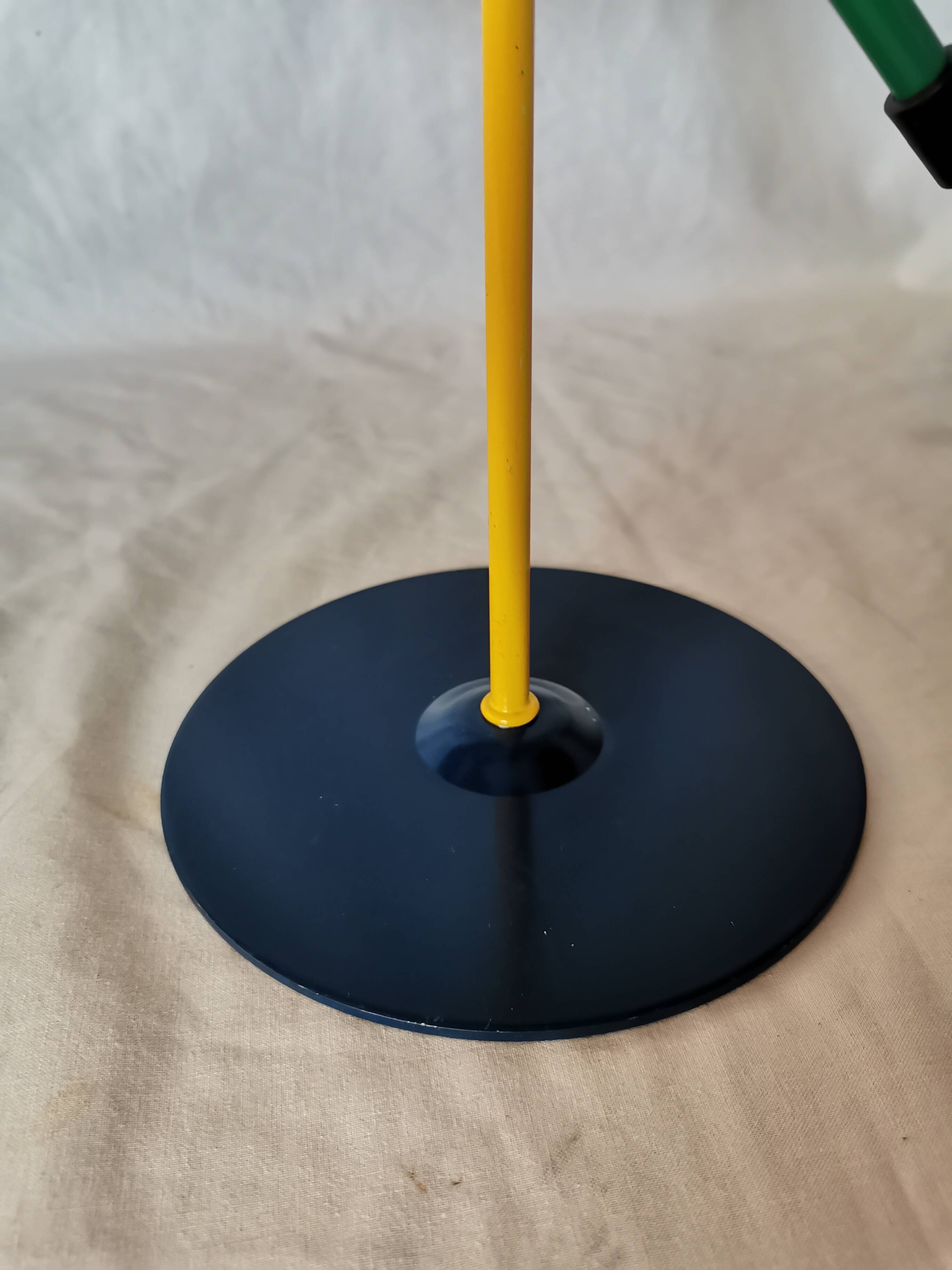 Lampe articulée postmoderne Veneta Lumi, Italie, 1980