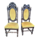 Henri II twisted chair, late 19th century