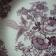 Villeroy & Boch “Fasan” red plate 1960