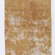 Turkish Traditional Mustard Vintage Area Rug, 108x211Cm