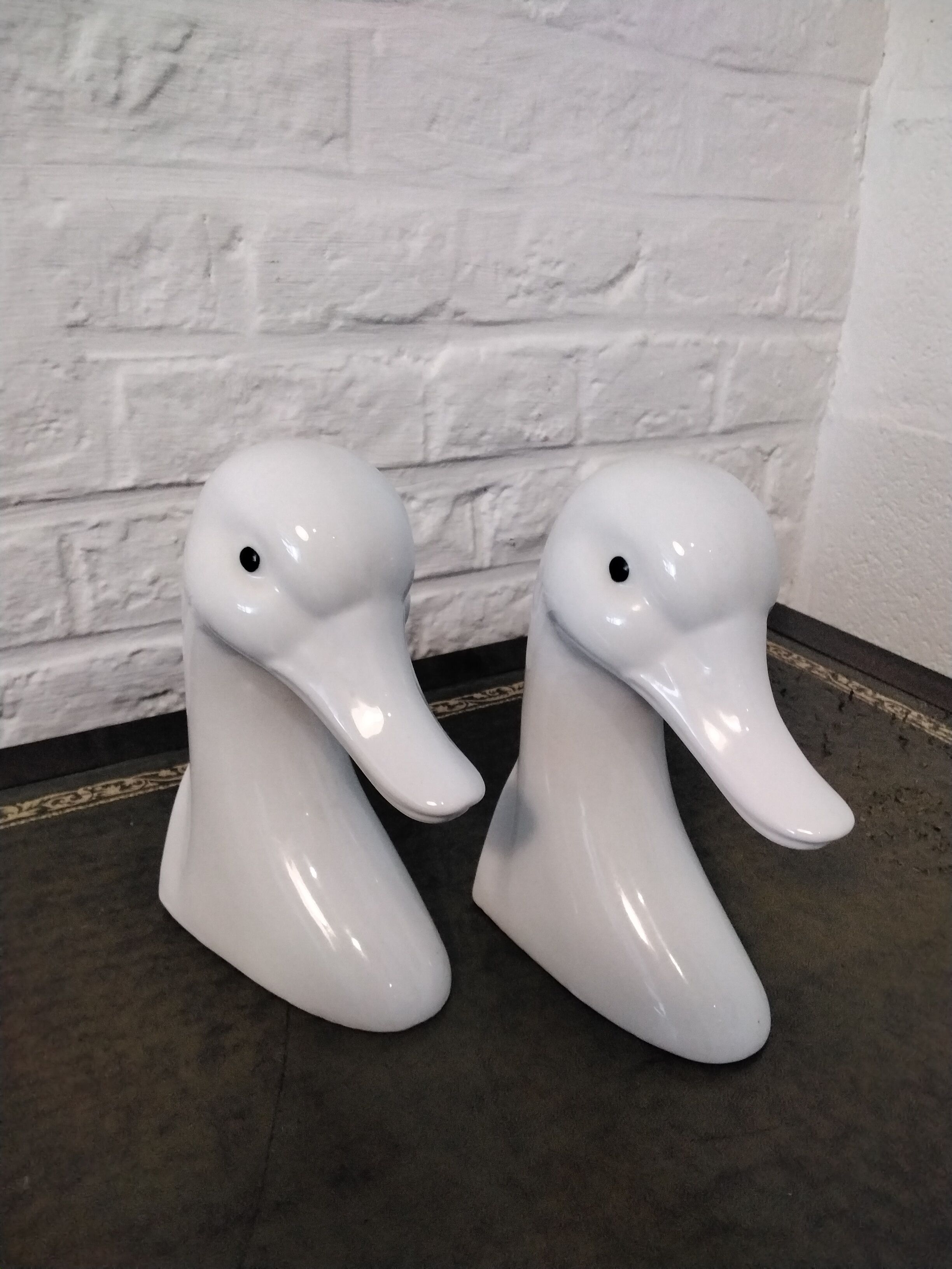 Pair of duck bookends