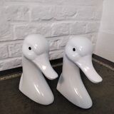Pair of duck bookends