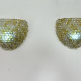 Paire d’appliques murales vintage – Années 70