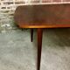Scandinavian table with rosewood extensions from Rio vintage 1960
