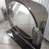 Mirror ISA brand with sconces - mirror with sconces 67x70cm