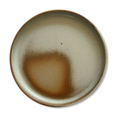 Assiettes plates 23 cm en grès
