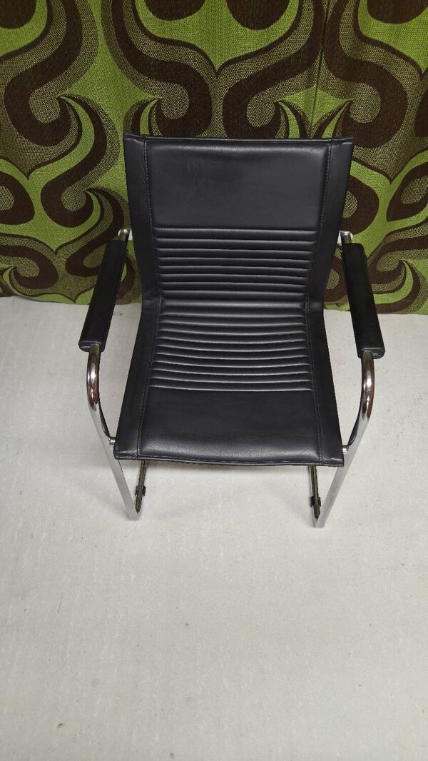 Fauteuil cuir Art Collection cuir vintage