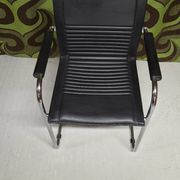 Art Collection vintage leather armchair
