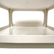 Vintage Space age coffee table on wheels made in the 70s
