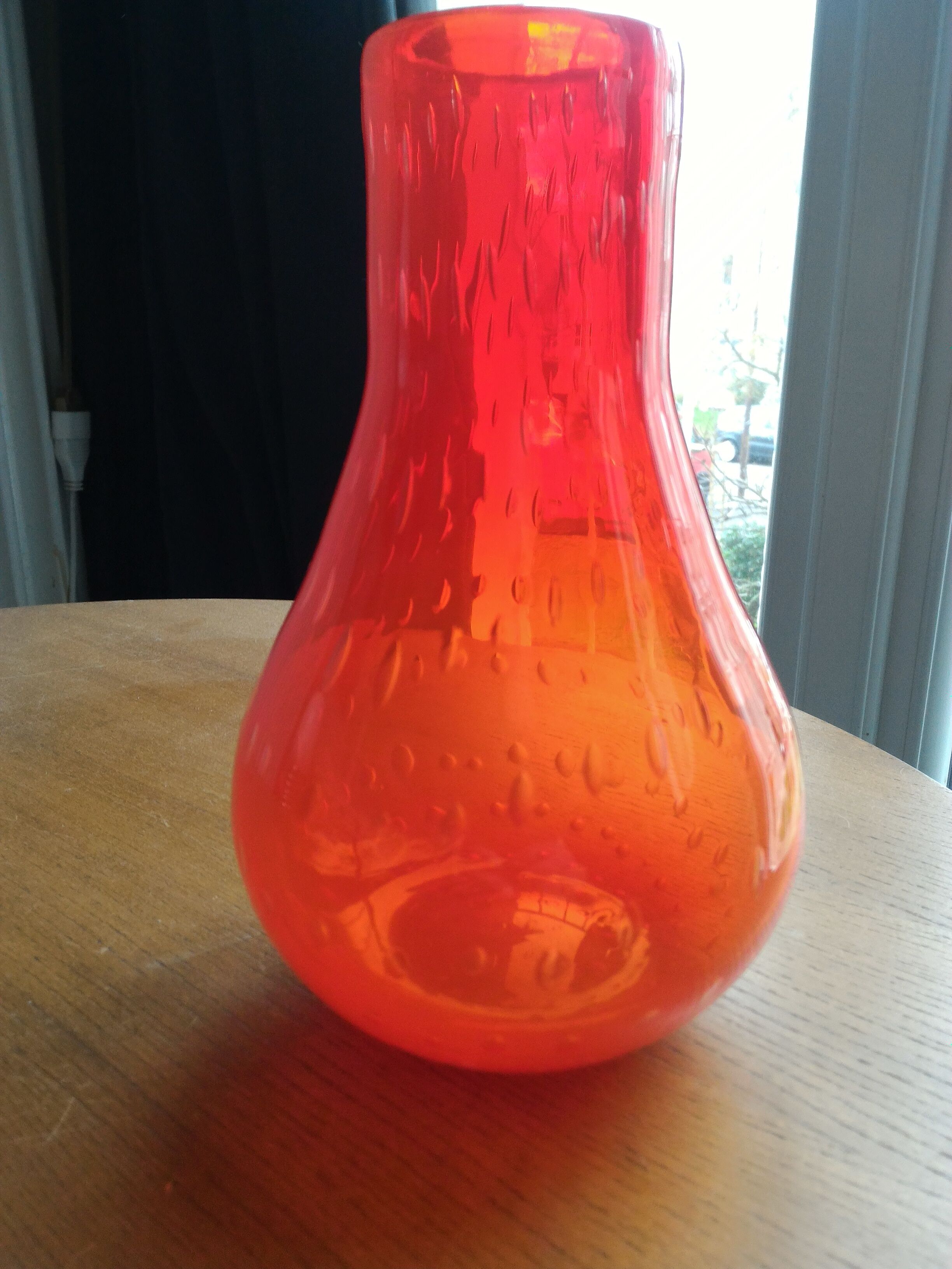 Bubble vase to 1960's.