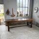 Table de ferme XL en chêne massif