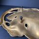 Bronze pocket trays vintage art nouveau vine leaves