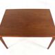 Table à manger rectangulaire extensible en teck de Henning Kjaernulf pour Vejle