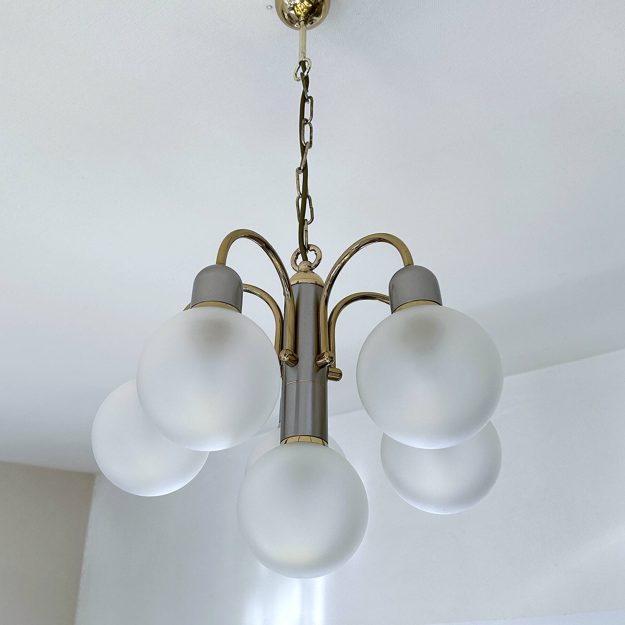 Vintage Space Age Pendant Light
