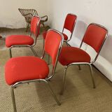 Set of 4 visitor chairs