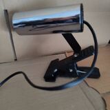 Chrome clamp spotlight from the 80s by Targetti.