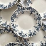 10 “Dodds” ironware soup plates from Choisy le Roi