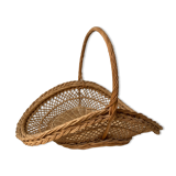 Vintage wicker basket