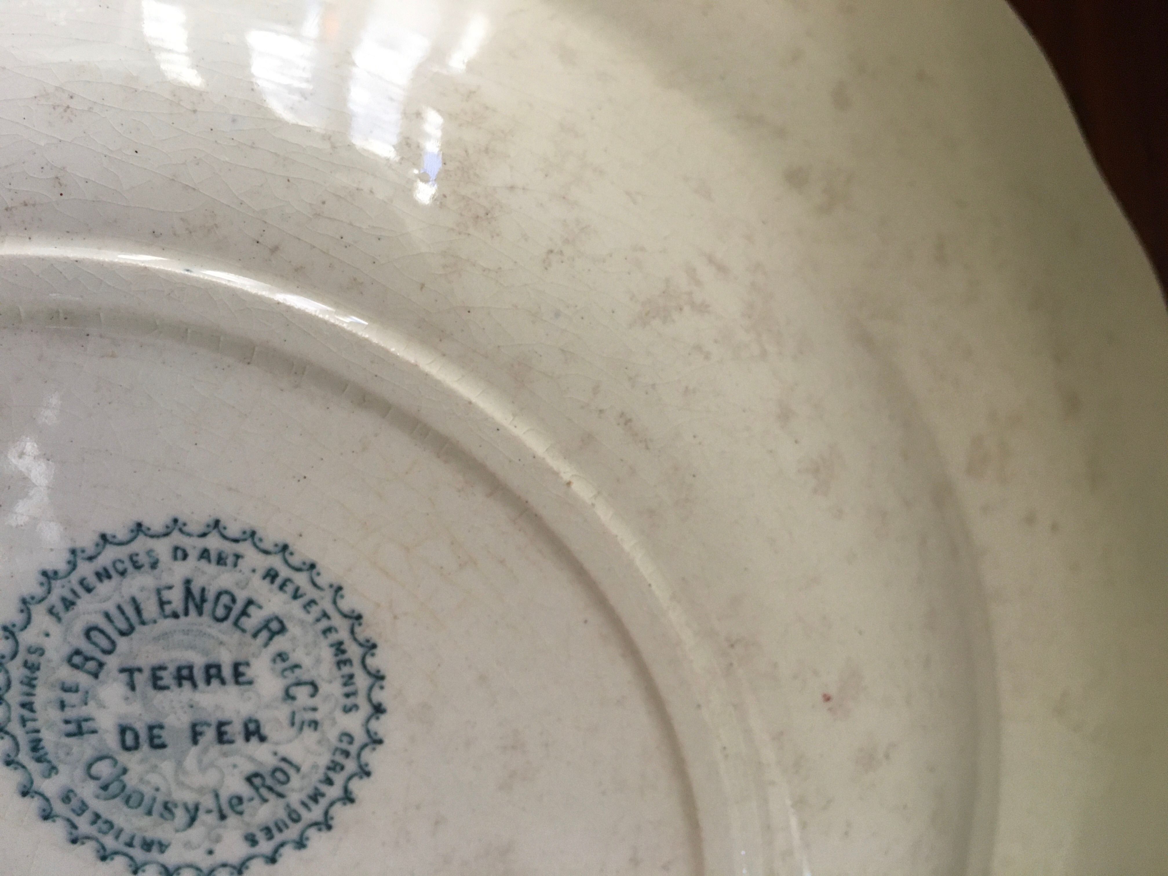 Iron Earth Hollow Plates - Boulenger - Co. (Late 19th century)