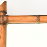 Bamboo mirror 68x53 cm