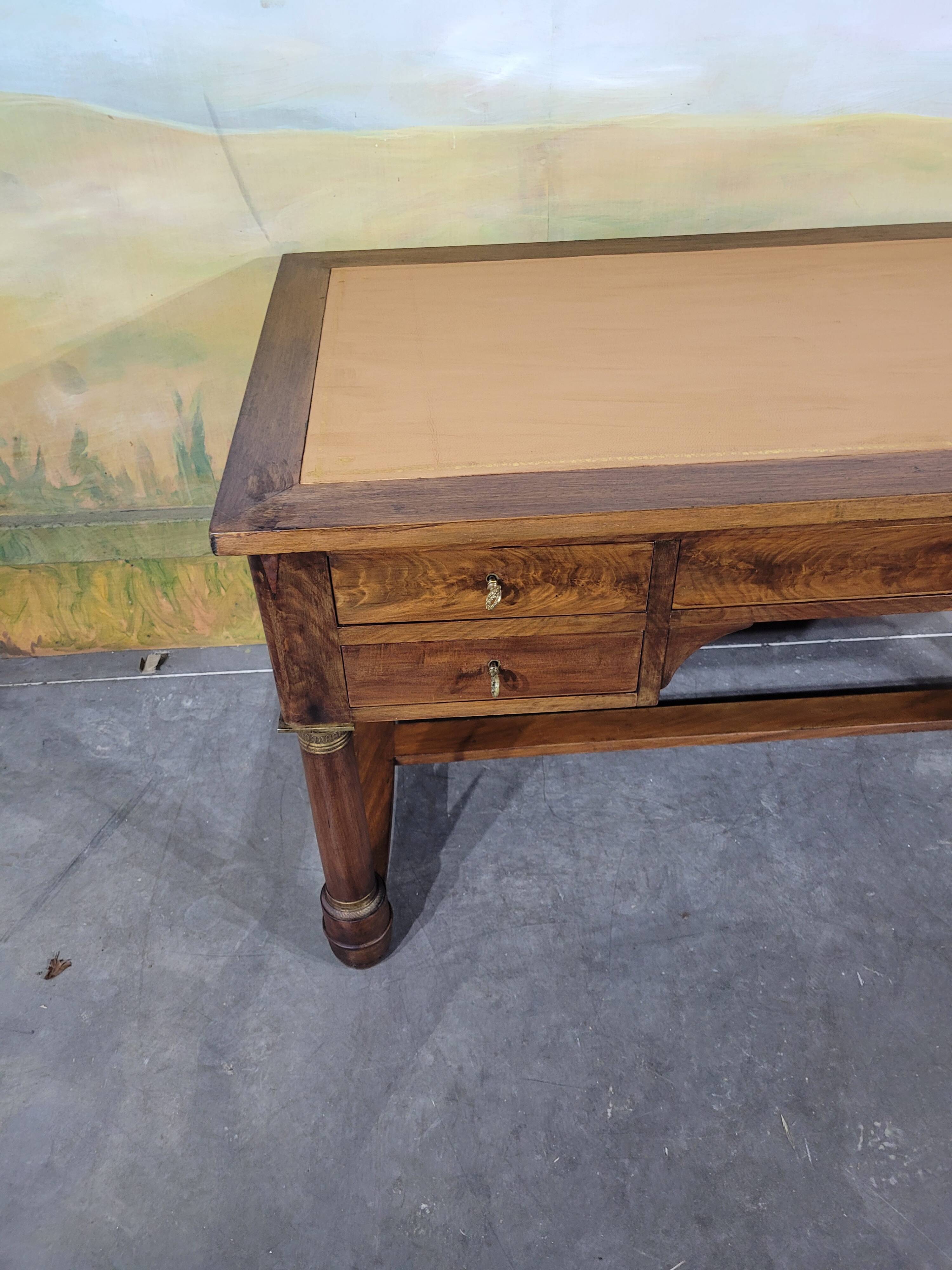 Empire mahogany desk