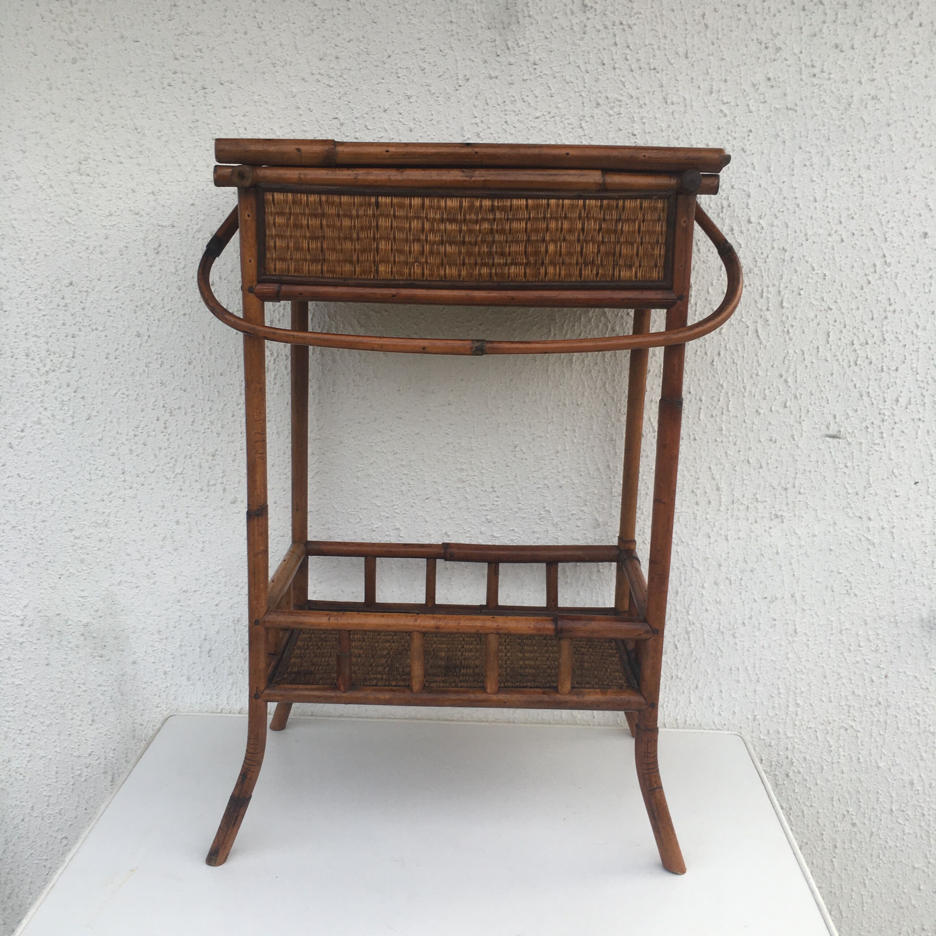 Portable bamboo worker furniture
