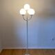 Kaiser white floor lamp, Germany, 1960s