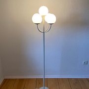 Lampadaire blanc Kaiser, Allemagne, années 1960
