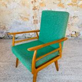 Vintage armchair in Scandinavian style circa 60