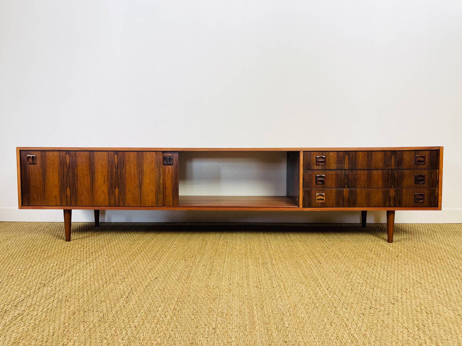 Scandinavian rosewood sideboard