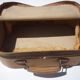 Old suitcase with zip